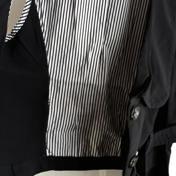 NWT Chime Vest Black with inner pinstripes - Picture 4 of 8